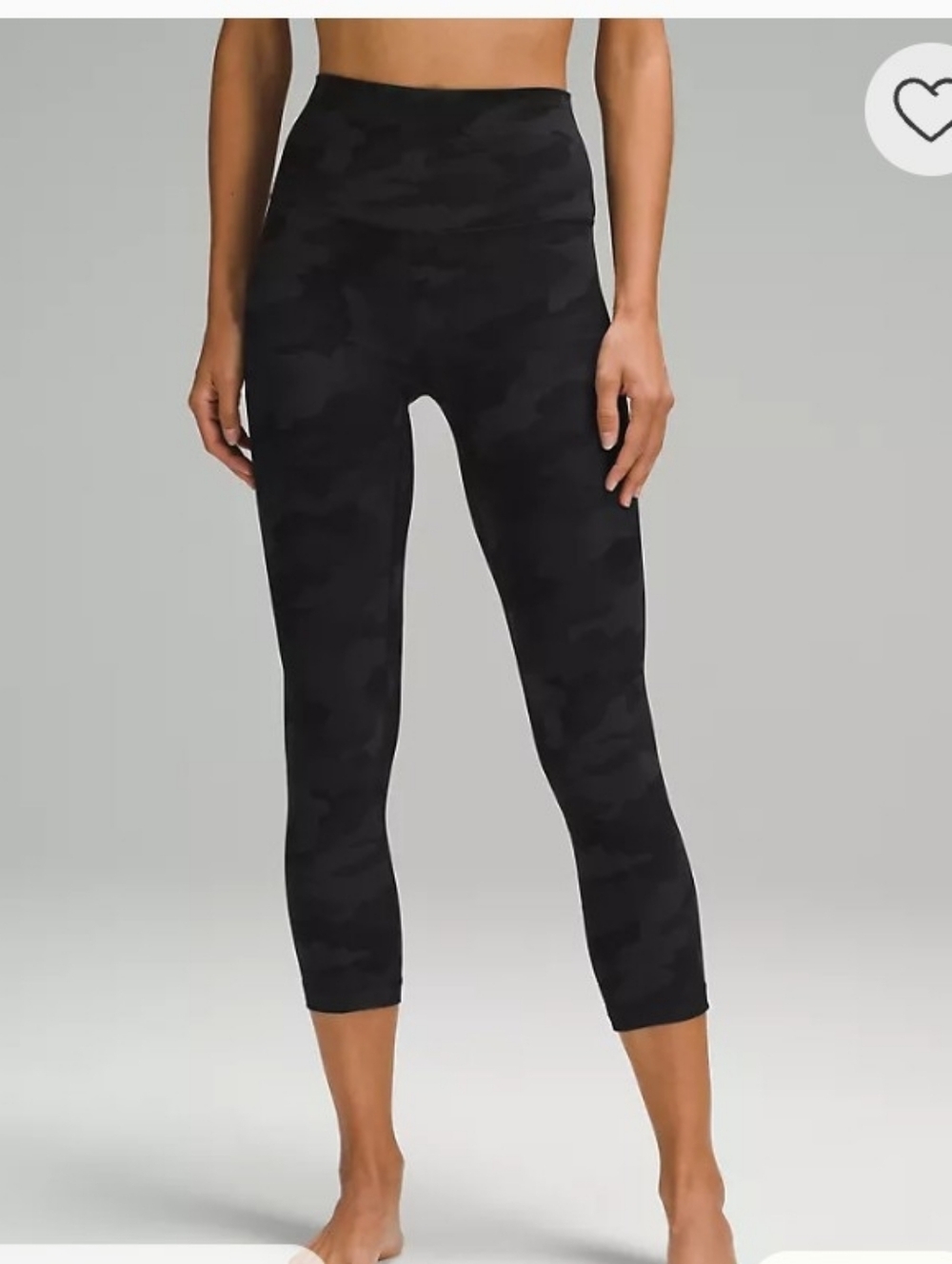 lululemon Aligh High-Rise Crop 21"/Size 6